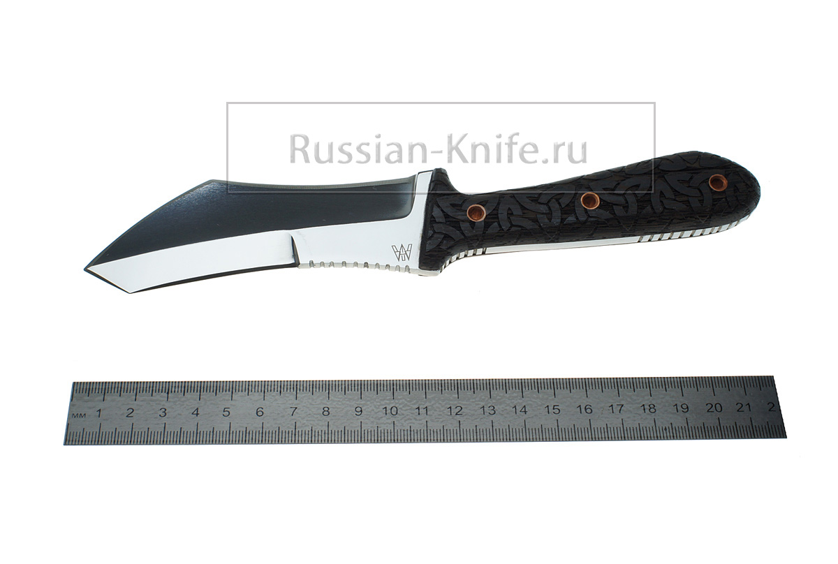 - Нож Кривотолк, Виталий Ким (сталь 95Х18)