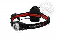 - Фонарь светодиодный налобный LED Lenser H6R, 200 лм., аккумулятор, #7296-R