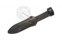 Ножны всадные (Витязь-150) черные, кожаные