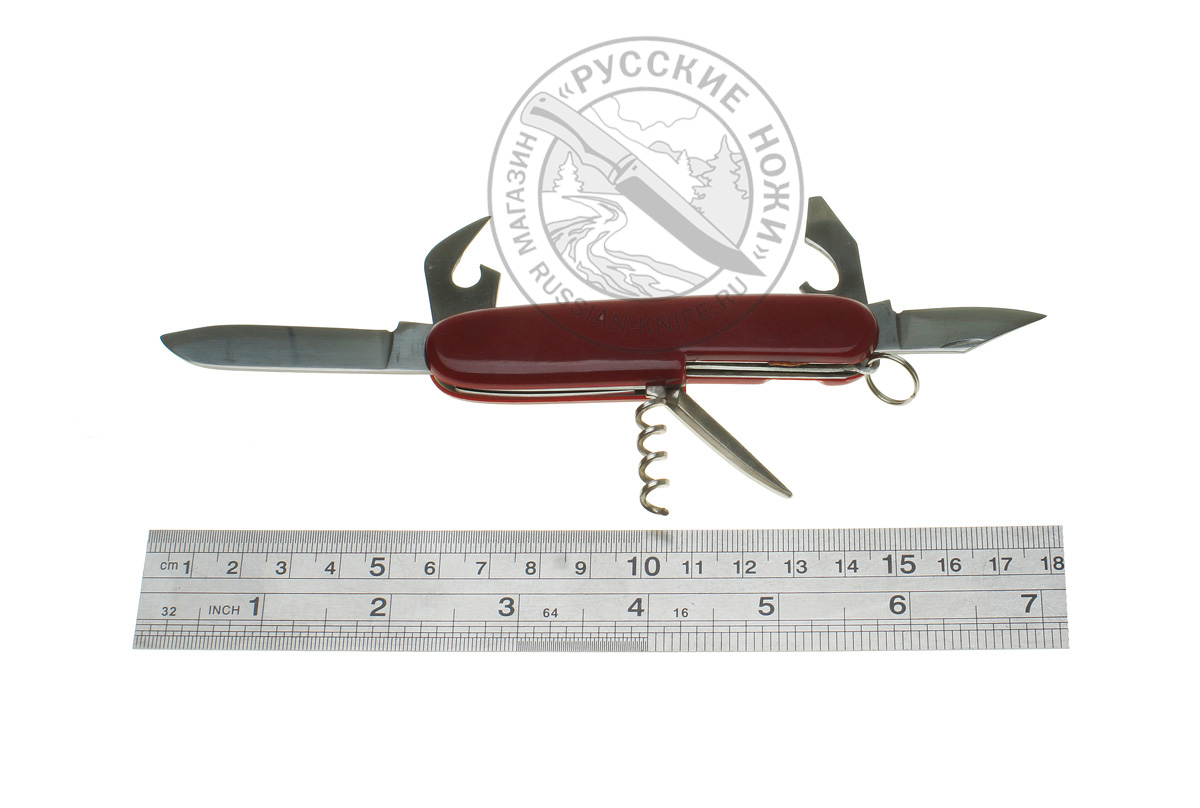 Нож складной KT-502 NORTH MAN, 6 предметов, сталь 440