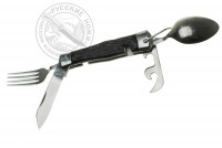 - Нож складной туристический, KT-519 Camping knife, 5 предм., сталь 440C