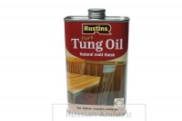 - Масло тунговое (Rustins Tung Oil) - 500мл