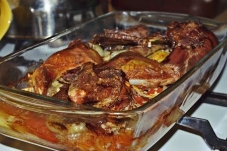 Кулинарный конкурс На ножах, Тетерев с коньяком и помидорами, магазин Русские Ножи